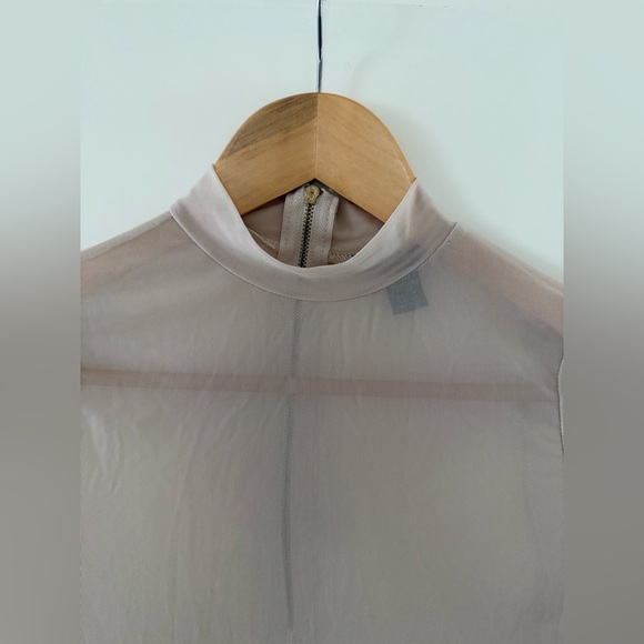 Revamped Sheer Long Sleeve Bodysuit, size large. - Picture 5 of 11